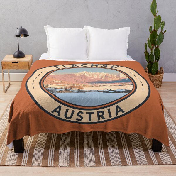 Item preview, Flachau Austria Travel Art Badge designed and sold by KrisSidDesigns.