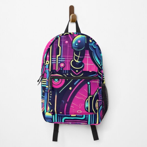 Item preview, Cyberpunk Neon Robots designed and sold by byvarol.