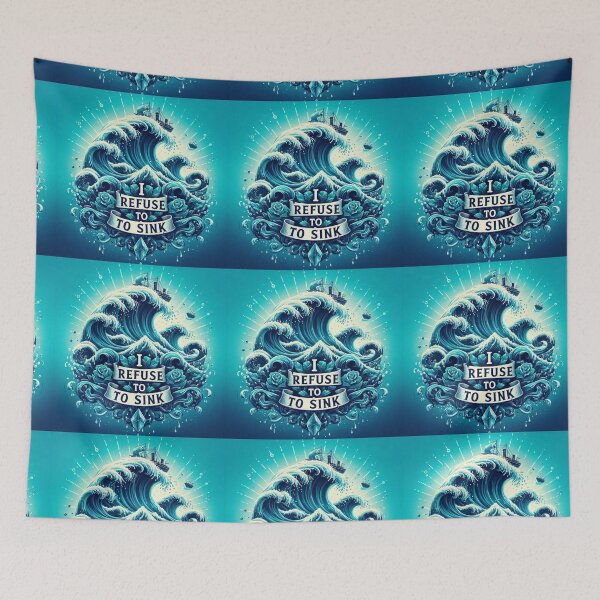 Item preview, I refuse to sink  designed and sold by NEO Jason vamp GO FOR PEACE AND UNITY.