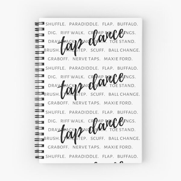 Item preview, Tap Dancer Tap Dancing Tap Terms Tap Teacher Tap Words Typography Tap Dance designed and sold by SarahFinnDesign.