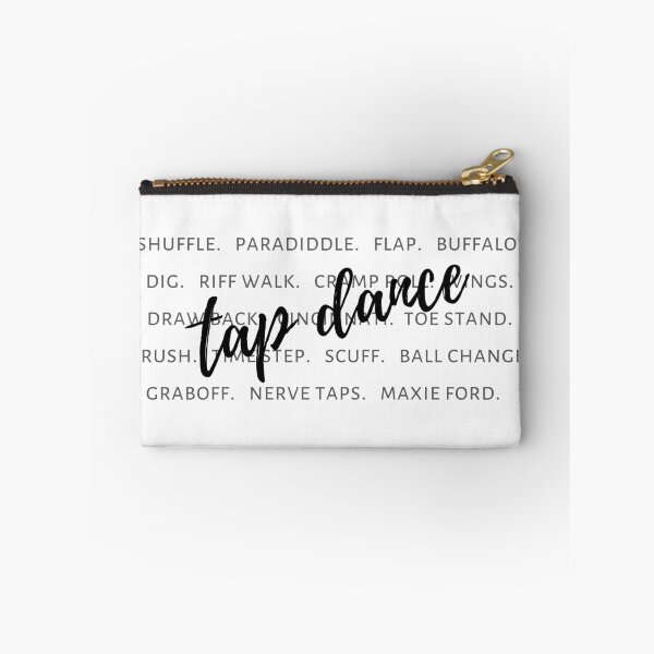 Item preview, Tap Dancer Tap Dancing Tap Terms Tap Teacher Tap Words Typography Tap Dance designed and sold by SarahFinnDesign.