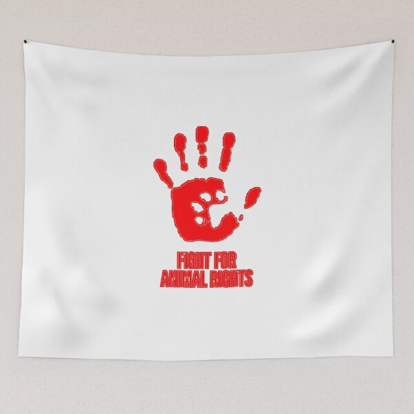 Item preview, Fight for Animals designed and sold by VEGANIMAL Shop.