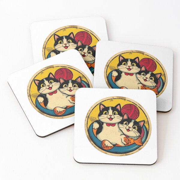 Item preview, Neko Black Cat's sticker's designed and sold by Kmezel.