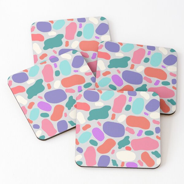 Item preview, Colorful Pastel Spots and Splodges Pattern designed and sold by MaedK.