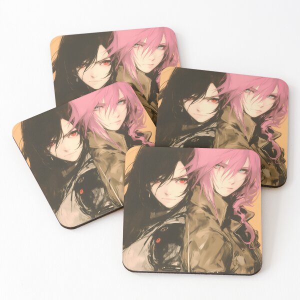 Item preview, Tifa & Lightning - 1  designed and sold by Infinite-Aspire.