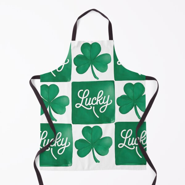 Item preview, lucky Four Leaf Clover Grid Design designed and sold by Sol-threads.