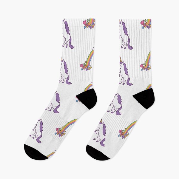 Item preview, Unicorn Throwing Up A Rainbow designed and sold by the-craft-shop.