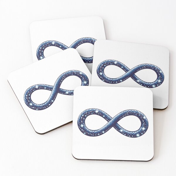 Item preview, Infinite Serpent – Cosmic Energy and Eternity designed and sold by StormArte.