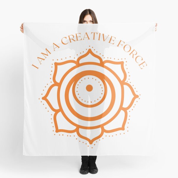 Item preview, Svadhisthana - Sacral Chakra - Healing Affirmation - I Am A Creative Force designed and sold by MarilenaChroni.