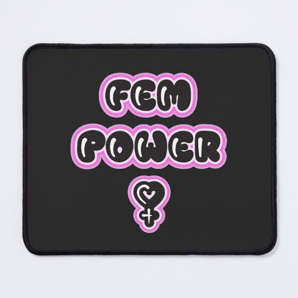 Item preview, FEM POWER logo designed and sold by JuicyHeart-tasteshop.