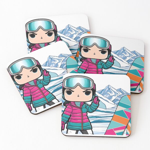 Item preview, Snowboard Girl – Adventure, Style and Freedom designed and sold by StormArte.