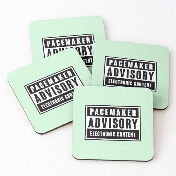 Item preview, Pacemaker Advisory | Electronic Content | Funny Concept designed and sold by monkeybusiness.pt.