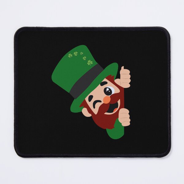 Item preview, Cute Cartoon Leprechaun Peeking – St. Patrick’s Day Illustration designed and sold by Art Garden.