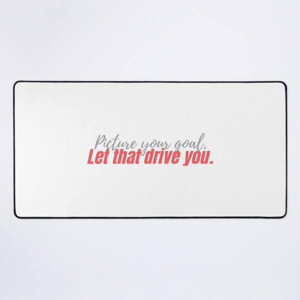 Item preview, Picture Your Goal – Motivational Fitness Design designed and sold by PsyFlow35.