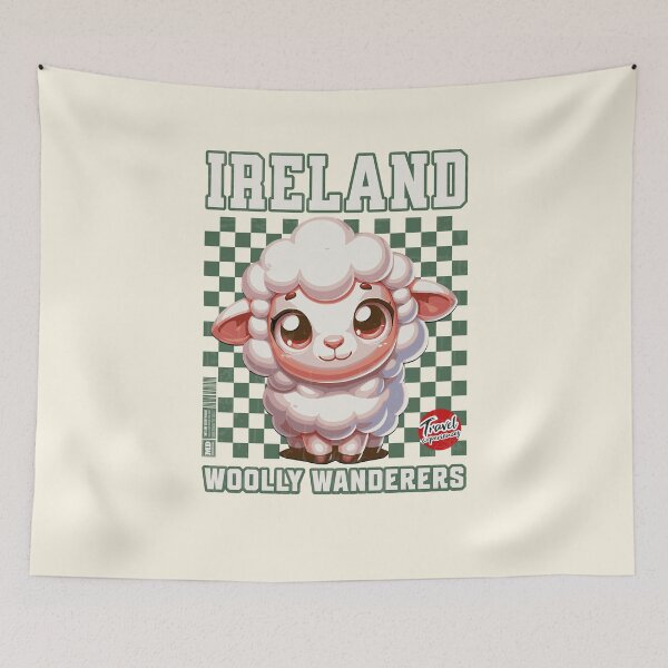 Item preview, the woolly sheep from Ireland - so cuddly! designed and sold by Mafiadonar.