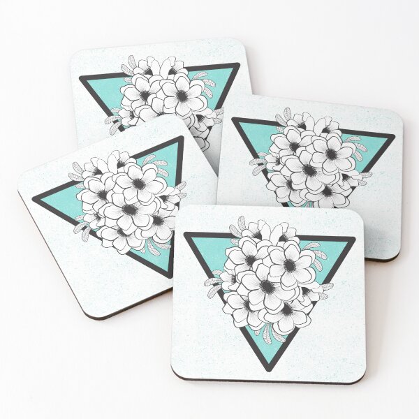 Item preview, Turquoise Anemones  designed and sold by liveinpaper.
