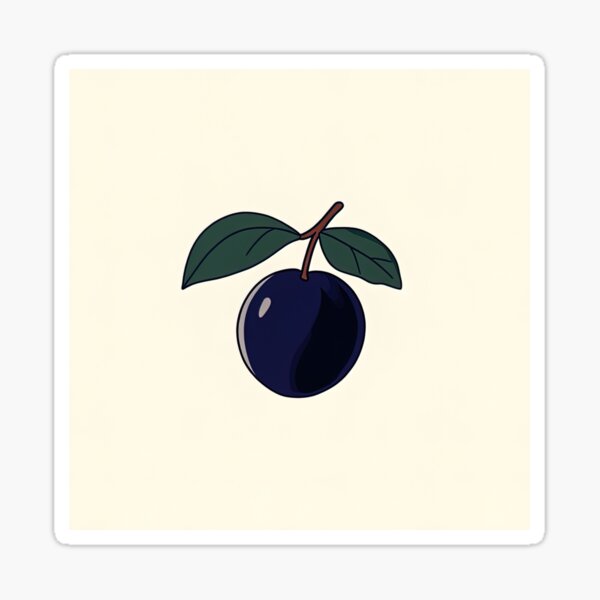 Item preview, Plum fruit | Anime style designed and sold by ComicsFactory.