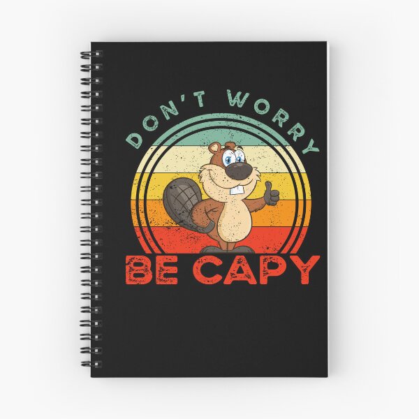 Artikelvorschau, Don't Worry, Be Capy - Capybara Lover's Apparel entworfen und verkauft von MPODM.