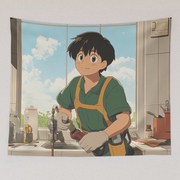 Item preview, Plumber | Anime style designed and sold by ComicsFactory.