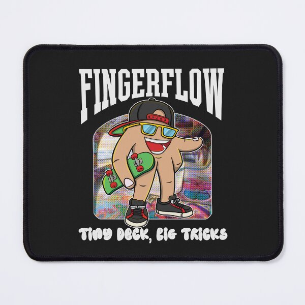 Item preview, Cool Fingerboard Skater Cartoon : Fingerboard Tricks Skate designed and sold by ImaginarStore.