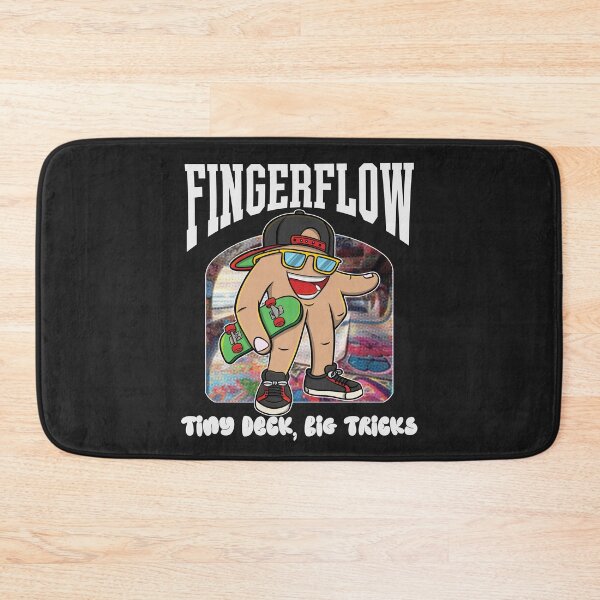 Item preview, Cool Fingerboard Skater Cartoon : Fingerboard Tricks Skate designed and sold by ImaginarStore.