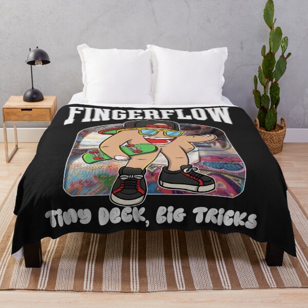 Item preview, Cool Fingerboard Skater Cartoon : Fingerboard Tricks Skate designed and sold by ImaginarStore.