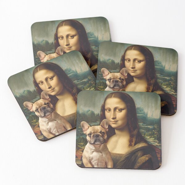 Item preview, Why is she smiling? Frenchie! designed and sold by ThreeFrenchies.