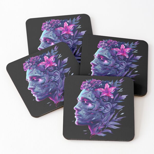 Item preview, cyborg pink purple tone designed and sold by Lyadesigne.