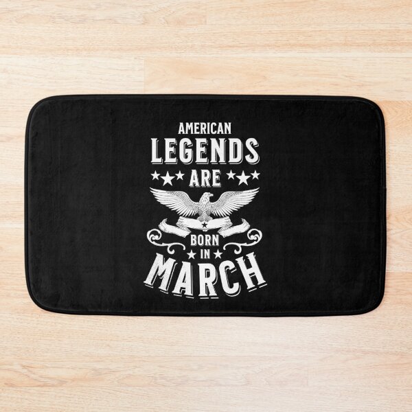 Item preview, American Legends are Born in March designed and sold by AnAzArt.