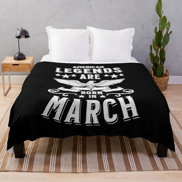 Item preview, American Legends are Born in March designed and sold by AnAzArt.
