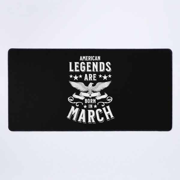 Item preview, American Legends are Born in March designed and sold by AnAzArt.