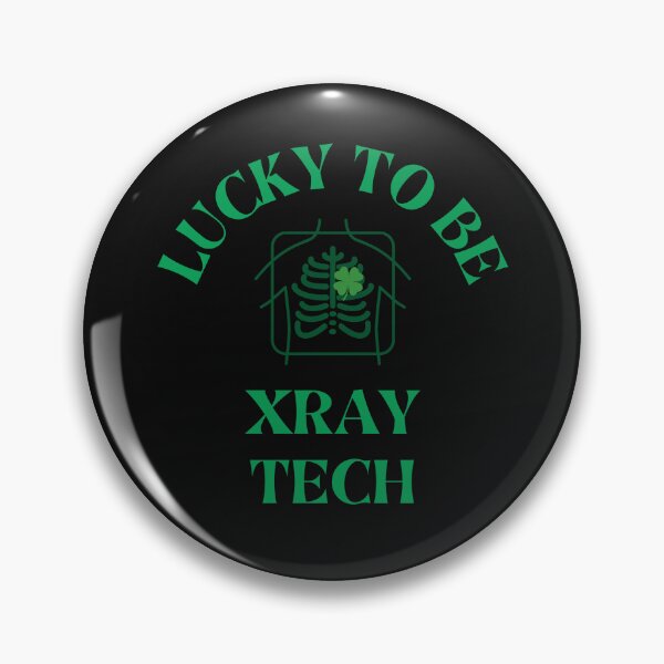 Item preview, Lucky to be X-Ray Tech Radiation Green designed and sold by HumerusHumor.