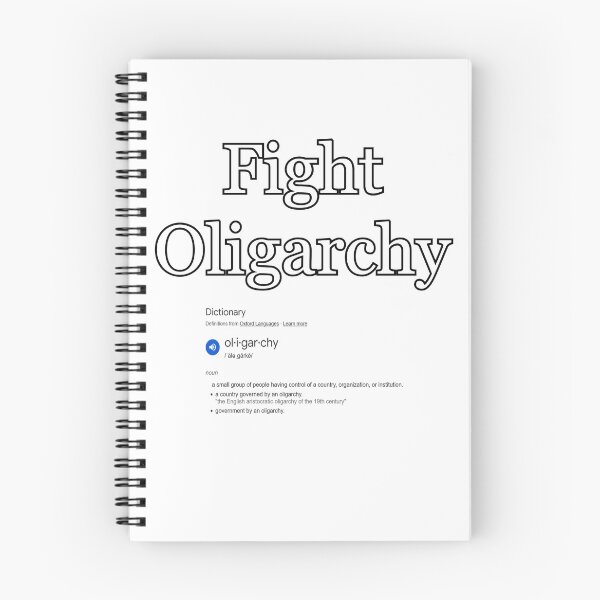 Item preview, Fight Oligarchy designed and sold by Mercury's Space.