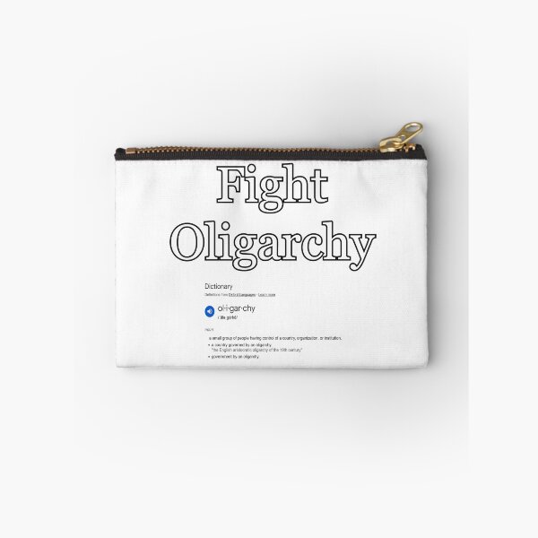 Item preview, Fight Oligarchy designed and sold by Mercury's Space.