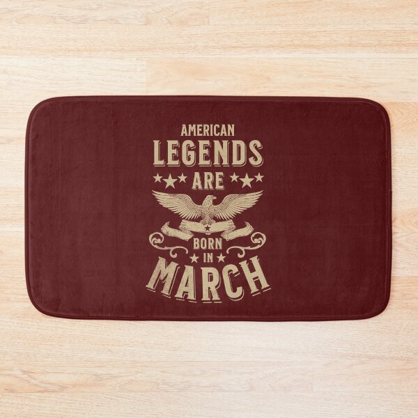 Item preview, American Legends are Born in March designed and sold by AnAzArt.