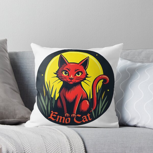 Item preview, sticker "Emo Cat" designed and sold by barbastyle.
