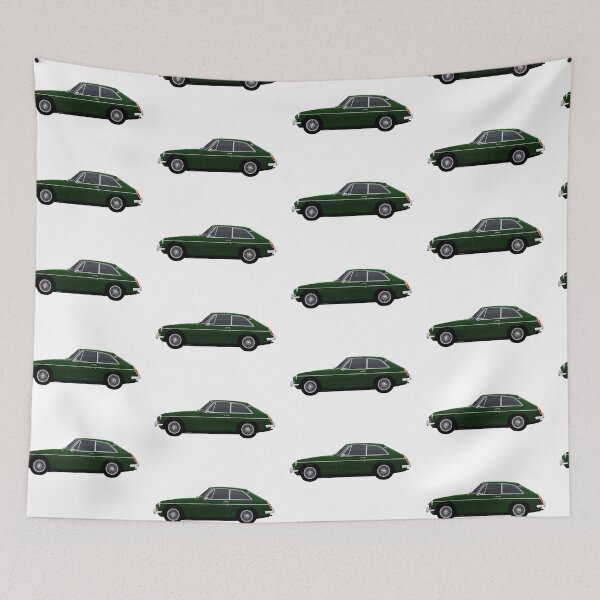 Item preview, MGB GT (Green) designed and sold by neil4404.