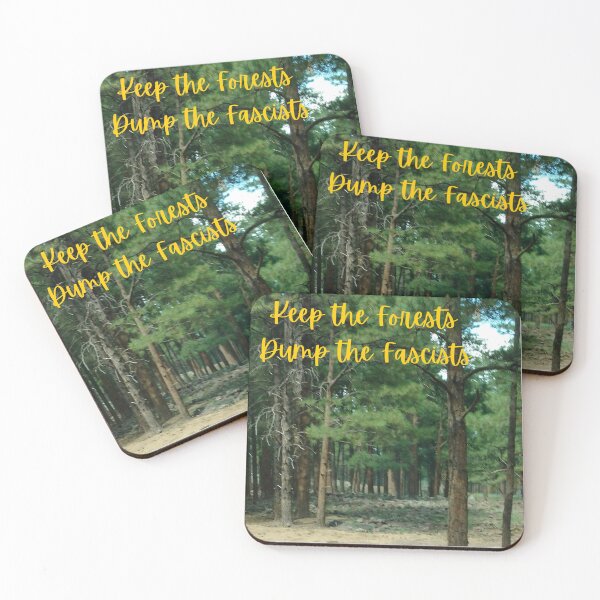 Item preview, Keep the Forests, dump the fascists designed and sold by SimpleatHeart.