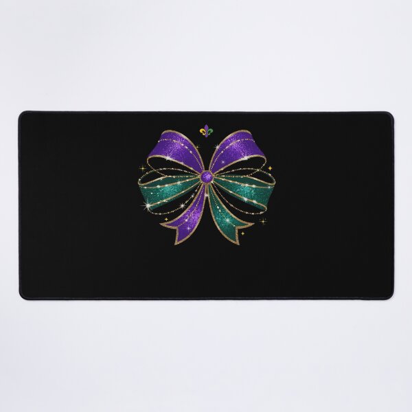 Item preview, Funny Mardi Gras Coquette Bow 2025 designed and sold by ArtByKatti.