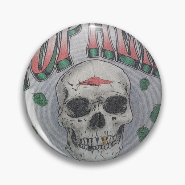 Item preview, Hops and Beer Skull designed and sold by DFWDudes.