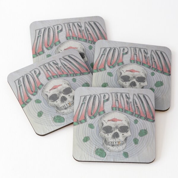 Item preview, Hops and Beer Skull designed and sold by DFWDudes.