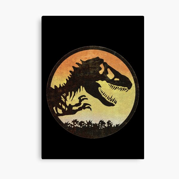 Aperçu de l'œuvre logo rex rouillé jurassique  créée et vendue par Blck-Acid-Devil.