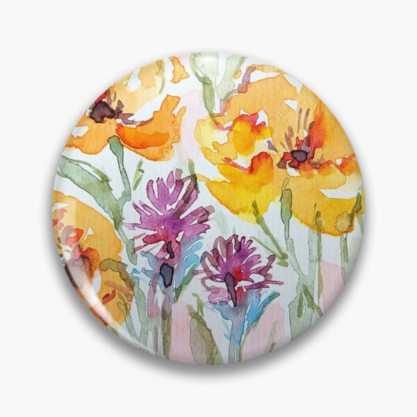 Item preview, Watercolor wildflowers designed and sold by Kara Draws.