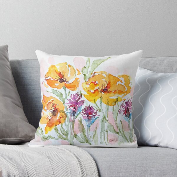 Item preview, Watercolor wildflowers designed and sold by Kara Draws.