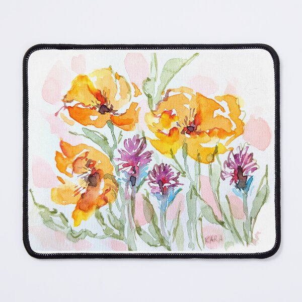 Item preview, Watercolor wildflowers designed and sold by Kara Draws.