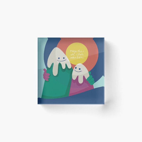 Item preview, Together We Can Move Mountains designed and sold by Studio-Pye.