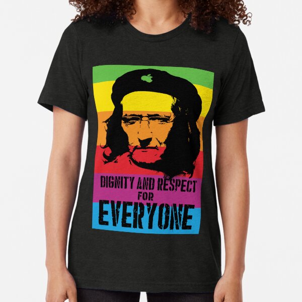 Artikel-Vorschau von Apple Tim Cook Che Guevara WÜRDE UND RESPEKT FÜR JEDEN, designt und verkauft von imaginaryhand.