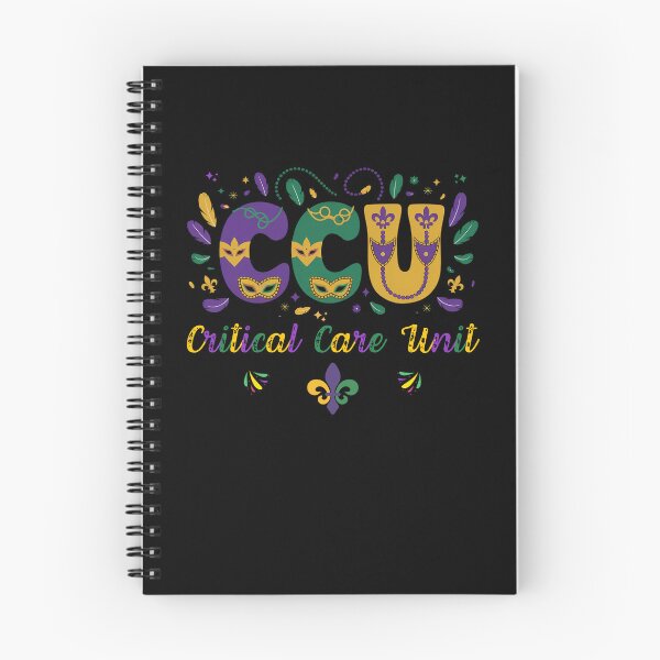 Item preview, Funny CCU Nurse Mardi Gras Gift Four Critical Care Unit Nurses 2025 designed and sold by ArtByKatti.