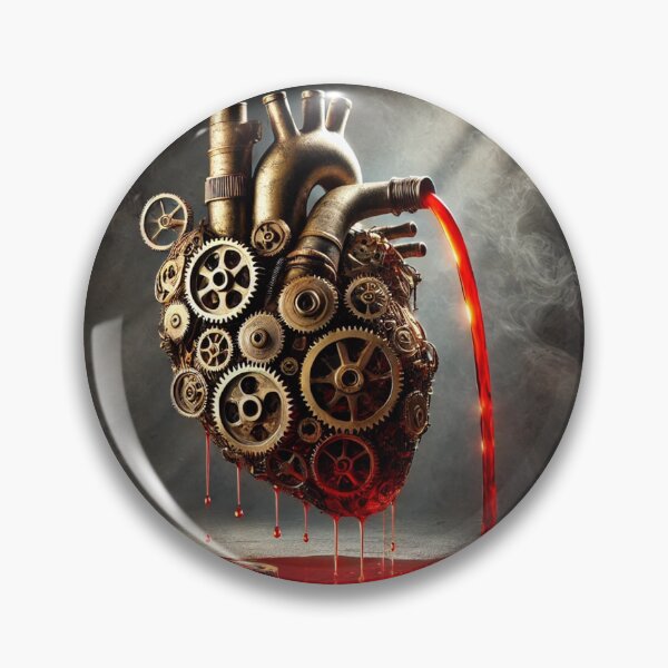 Item preview, Steampunk Broken Heart--A Mechanical Tale of Love and Loss designed and sold by 549 Designs.