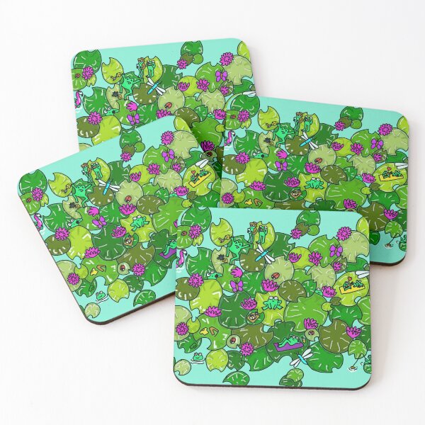 Item preview, Frog fiesta designed and sold by Jmablesonart.